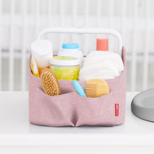 Load image into Gallery viewer, Skip Hop Nursery Style Light Up Nappy Caddy - Pink Heather