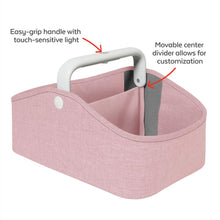 Load image into Gallery viewer, Skip Hop Nursery Style Light Up Nappy Caddy - Pink Heather