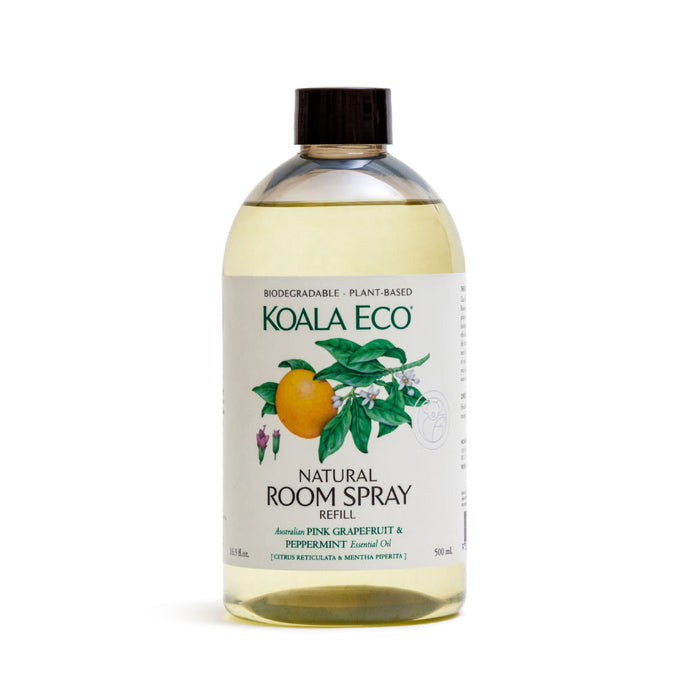 Koala Eco Natural Room Spray Pink Grapefruit & Peppermint Essential Oil - 500ml