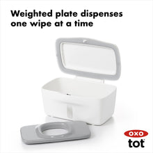 Load image into Gallery viewer, OXO Tot Perfect Pull Wipes Dispenser - Grey
