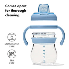 Load image into Gallery viewer, OXO Tot Transitions Soft Spout Sippy Cup With Removable Handles 6oz
