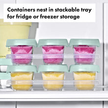 Load image into Gallery viewer, OXO Tot Baby Blocks Freezer Storage Containers 60ml - Opal
