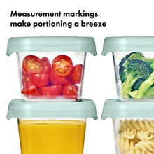 Load image into Gallery viewer, OXO Tot Baby Blocks Freezer Storage Containers 180ml - Opal
