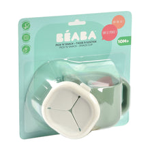 Load image into Gallery viewer, Beaba Pick &#39;n&#39; Snack Silicone Snack Cup - Sage Green
