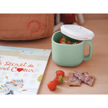 Load image into Gallery viewer, Beaba Pick &#39;n&#39; Snack Silicone Snack Cup - Sage Green
