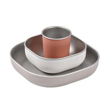 Load image into Gallery viewer, Beaba Stainless Steel Meal Set -  Terracotta
