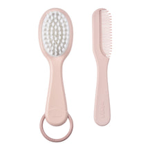 Load image into Gallery viewer, Beaba Baby Brush &amp; Comb - Green Blue
