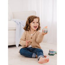 Load image into Gallery viewer, Bubble Silicone Stacking Apple Teether
