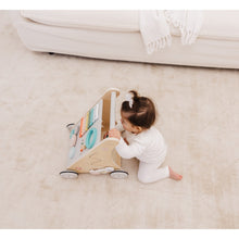 Load image into Gallery viewer, Bubble Wooden Activity Play Walker
