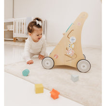 Load image into Gallery viewer, Bubble Wooden Activity Play Walker
