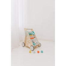 Load image into Gallery viewer, Bubble Wooden Activity Play Walker
