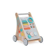 Load image into Gallery viewer, Bubble Wooden Activity Play Walker
