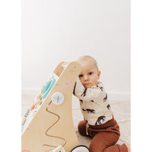 Load image into Gallery viewer, Bubble Wooden Activity Play Walker
