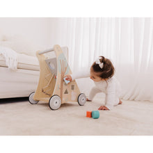 Load image into Gallery viewer, Bubble Wooden Activity Play Walker
