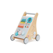 Load image into Gallery viewer, Bubble Wooden Activity Play Walker
