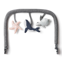 Load image into Gallery viewer, Ergobaby Evolve 3 in 1 Bouncer Ocean Wonder Toy Bar - Charcoal Grey
