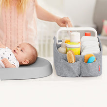 Load image into Gallery viewer, Skip Hop Nursery Style Light Up Nappy Caddy
