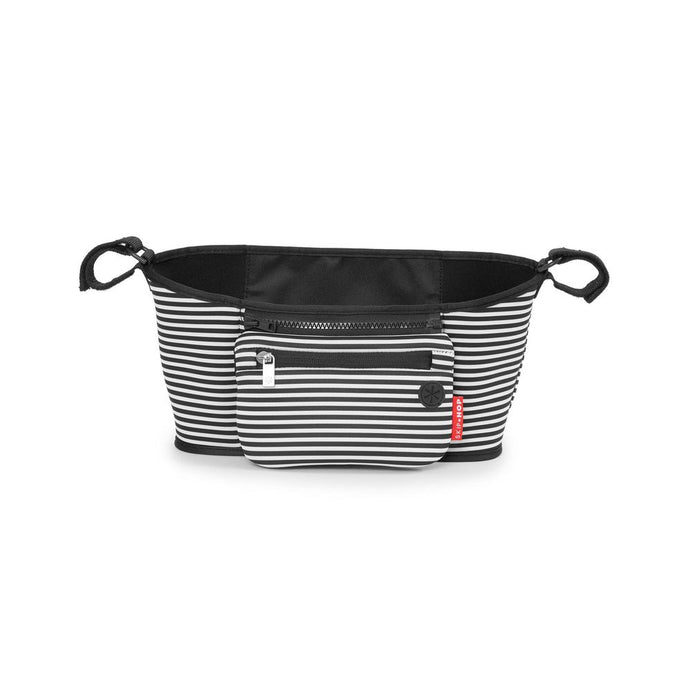 Skip Hop Grab & Go Stroller Organiser - Black & White Stripe