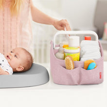 Load image into Gallery viewer, Skip Hop Nursery Style Light Up Nappy Caddy
