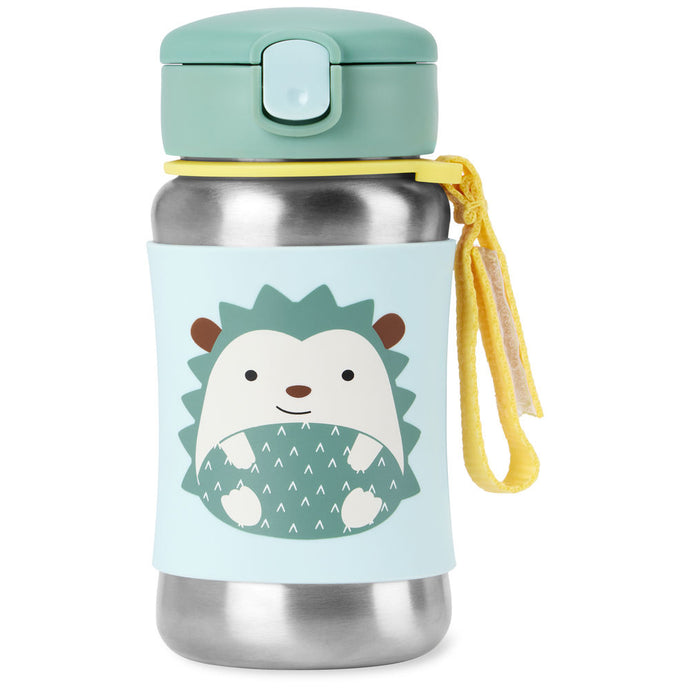 Skip Hop Zoo Stainless Steel Straw Bottle