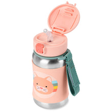 Load image into Gallery viewer, Skip Hop Zoo Stainless Steel Straw Bottle
