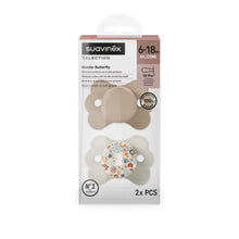 Load image into Gallery viewer, Suavinex Wonderland Butterfly SX Pro Soother 6-18 Months 2 Pack
