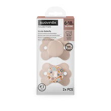 Load image into Gallery viewer, Suavinex Wonderland Butterfly SX Pro Soother 6-18 Months 2 Pack
