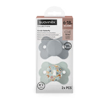 Load image into Gallery viewer, Suavinex Wonderland Butterfly SX Pro Soother 6-18 Months 2 Pack
