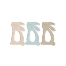 Load image into Gallery viewer, Suavinex Wonderland Rabbit Teethers - Pink/Blue/Beige
