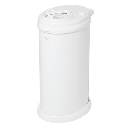 Ubbi Diaper Pail - White