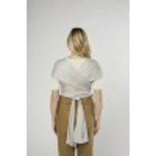 Load image into Gallery viewer, Ergobaby Aura Sustainably Sourced Knit Baby Wrap - Grey Stripes
