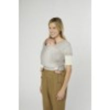 Load image into Gallery viewer, Ergobaby Aura Sustainably Sourced Knit Baby Wrap - Grey Stripes
