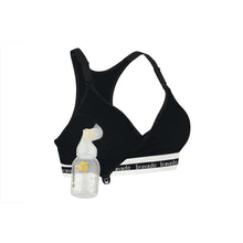 Load image into Gallery viewer, Bravado Designs Original Pumping And Nursing Bra - Sustainable - Black
