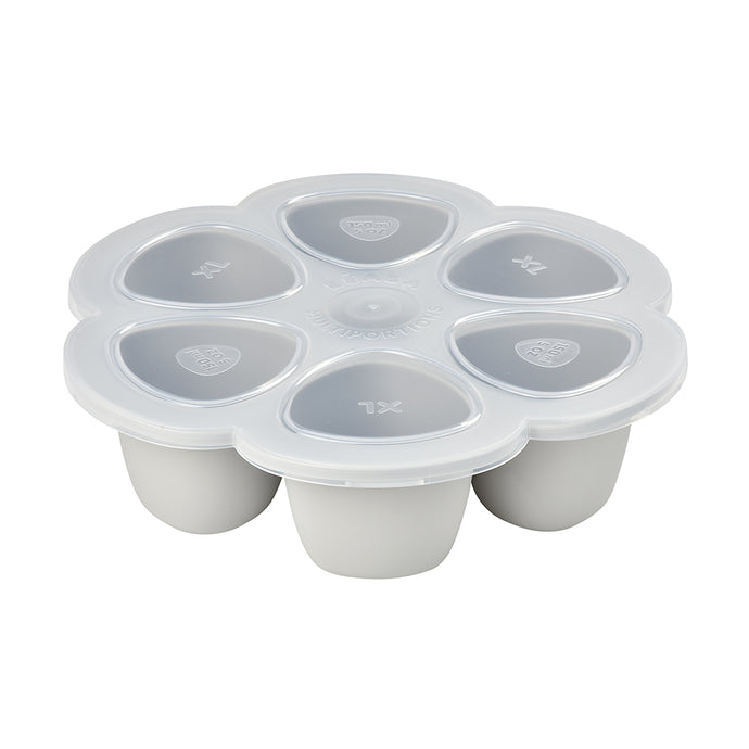 Beaba 150ml Silicone Multiportions - Grey