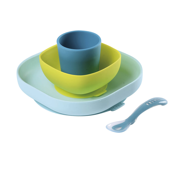 Silicone Meal Set - Blue