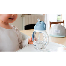 Load image into Gallery viewer, Beaba 2 in 1 Straw Learning Cup - Windy Blue
