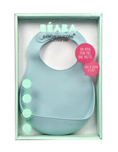 Load image into Gallery viewer, Beaba Silicone Bib - Airy Green
