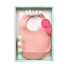 Load image into Gallery viewer, Beaba Silicone Bib - Pink
