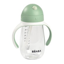 Load image into Gallery viewer, Beaba Straw Cup 300ml - Sage Green
