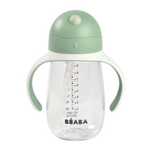 Load image into Gallery viewer, Beaba Straw Cup 300ml - Sage Green
