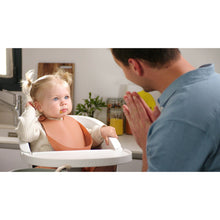 Load image into Gallery viewer, Beaba Silicone Bib - Terracotta
