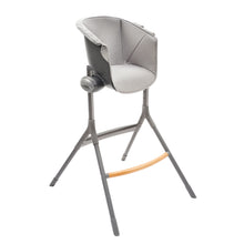 Load image into Gallery viewer, Beaba Up &amp; Down High Chair - Grey Junior Seat Textile
