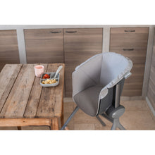 Load image into Gallery viewer, Beaba Up &amp; Down High Chair - Grey Junior Seat Textile
