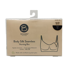 Load image into Gallery viewer, Bravado Designs Body Silk Seamless Nursing Bra - Sustainable - Black
