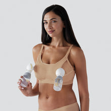 Load image into Gallery viewer, Bravado Designs 2 in 1 Pumping and Nursing Bra - Butterscotch
