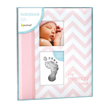 Load image into Gallery viewer, Babybook - Chevron Pink (1)

