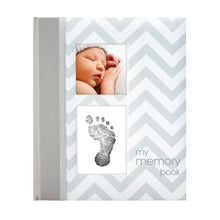 Load image into Gallery viewer, Babybook - Chevron Grey (1)
