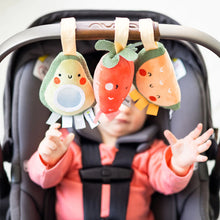 Load image into Gallery viewer, Pearhead Stroller Toy Set of 3 - Fruit
