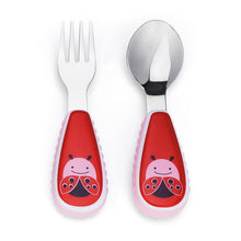 Load image into Gallery viewer, Skip Hop Zoo Utensils Fork &amp; Spoon
