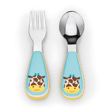 Load image into Gallery viewer, Skip Hop Zoo Utensils Fork &amp; Spoon
